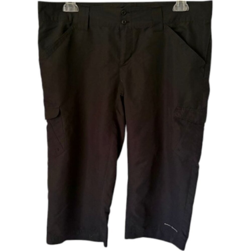 Columbia Omni Shade Cargo Capris Hiking Walking - Black - 10